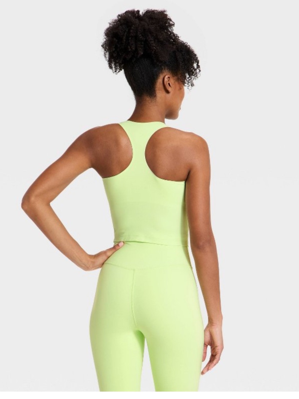 All In Motion Everyday Soft Racerback Ribbed Tank - Picture 2 of 4
